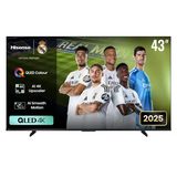 Hisense Q6Q Series 4K Ultra HD Dolby Vision & Atmos AI 4k Upscaler & Game Mode Plus 144 Hz with VIDAA U9 OS & HDR10+ Remote Control Smart QLED TV (2026 Edition, Black)