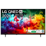 LG QNED70 Series 4K Ultra HD WebOS 26 ThinQ 4K Super Upscaling with Filmmaker Mode™ AI Picture Pro Dolby Atmos VRR 60Hz Refresh Rate AI Magic Remote Control α7 AI 4K Gen9 Processor evo QNED MiniLED TV (2026 Edition, Black)
