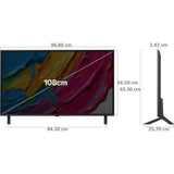 LG QNED8BA6A 8BA Series 4K Ultra HD ThinQ AI 4K Super Upscaling with Filmmaker Mode™ Dolby Atmos AI Magic Remote Control α7 AI Processor 4K Gen8 Processor WebOS 25 Smart QNED TV (2025 Edition, Black)