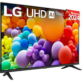 LG 109 Centimeter (43) 43UT73006LA.ATR Series UT73 4K Ultra HD ThinQ AI 4K Upscaling with Filmmaker Mode AI Magic Remote Control α5 AI Processor 4K Gen7 Processor WebOS Smart LED TV (2024 Edition, Black)
