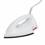 Bajaj Majesty DX 6 Dry Iron (440195) 1000 W German Coating Technology Double Layer Non-Stick Coating Sole Plate Dry Iron (White)