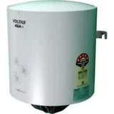 Voltas AquaM Series 5 Star 2000 W Copper Heating Element Overheat Protection with Water Proofing Vertical Electric Storage Water Geyser (2026 Model, White)