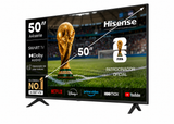 Hisense A4Q Series HD Ready/Full HD Dolby Audio & 60 Hz 4K AI Upscaler VIDAA Smart OS & HDR10 Voice Remote Control Smart LED Google TV (Black)
