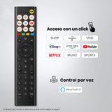Hisense A6S Series 4K Ultra HD Dolby Vision AI 4k Upscaling & Game Mode Plus 60 Hz with VIDAA U8.5 OS & HDR10, HDR10+ Voice Remote Control Smart LED TV (2026 Edition, Black)