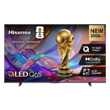 Hisense Q6S Series 4K Ultra HD Dolby Vision AI 4k Upscaling & Game Mode Plus 60 Hz with VIDAA U9 OS & HDR10+ Remote Control Smart QLED TV (2026 Edition, Black)