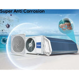 Haier 1.50 T 50V-TBS3BE (INV) 3 Star Copper Condenser with Frost Self Clean Technology 5 In 1 Convertible Triple Inverter Plus Split Air Conditioner (2023 Model, White)