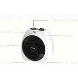 Hindware 2000 W Atlantic Arlo Fan Room Heater-L1 (522843) Fan Room Heater (White)