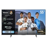 Hisense A6Q Series 4K Ultra HD Dolby Vision & 60 Hz 4K AI Upscaler VIDAA U8.5 OS & HDR10 / HDR10+ Remote Control Smart LED TV (Black)