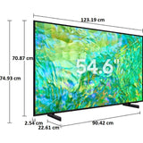 Samsung 139.7 Centimeter (55) UA55CU8000KLXL CU8000 Series Crystal 4K Ultra HD Tizen Smart LED TV (PurColor)