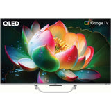Haier 139.7 Centimeter (55) 55S800QT 4K Ultra HD Google Assistant with Dolby Vision Smart Google QLED TV (2023 Edition, Grey)
