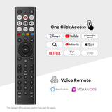 Hisense A6Q Series 4K Ultra HD Dolby Vision & 60 Hz 4K AI Upscaler VIDAA U8.5 OS & HDR10 / HDR10+ Remote Control Smart LED TV (Black)