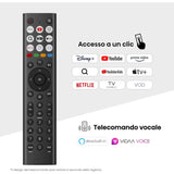 Hisense A6Q Series 4K Ultra HD Dolby Vision & 60 Hz 4K AI Upscaler VIDAA U8.5 OS & HDR10 / HDR10+ Remote Control Smart LED TV (Black)