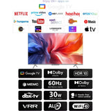 Haier 165 Centimeter (65) 65P7GT-P 4K Ultra HD AI Smart Voice by Google Assistant With Far-Field & Micro Dimming Smart Google LED TV (2024 Edition, Black)