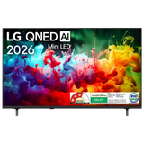 LG QNED70 Series 4K Ultra HD WebOS 26 ThinQ 4K Super Upscaling with Filmmaker Mode™ AI Picture Pro Dolby Atmos VRR 60Hz Refresh Rate AI Magic Remote Control α7 AI 4K Gen9 Processor evo QNED MiniLED TV (2026 Edition, Black)
