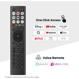 Hisense U7Q Series 4K Ultra HD Dolby Vision & Atmos AI 4k Upscaler & Game Mode Pro 144 Hz with VIDAA U9 OS & HDR10+ Remote Control Mini LED TV (2026 Edition, Black)