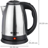 Bajaj KTX 1.8 L DLX (670107) 1500 W Stainless Steel Body with Cordless Operation Auto Shut-off Mechanism Electric Kettle (Black)