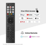 Hisense A6Q Series 4K Ultra HD Dolby Vision & 60 Hz 4K AI Upscaler VIDAA U8.5 OS & HDR10 / HDR10+ Remote Control Smart LED TV (Black)