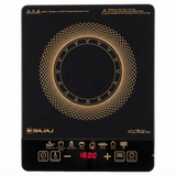 Bajaj ICX 190FS Induction Cooktop (740314) 1900W Feather Touch Panel Control Digital Display Induction Cooktop (Black)