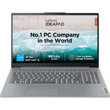 Lenevo 39.62 Centimeter (15.6) HD 15IRU8 Full HD Anti Glare Display IdeaPad Slim 13th Generation Intel® Core™ i3-1315U Processor 8 GB/512 GB SSD/Intel Integrated UHD Graphics/Windows 11 Home/MS Office Thin and Light Laptop (Arctic Grey)
