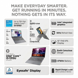 Lenevo 39.62 Centimeter (15.6) HD 15IRU8 (82X700M6IN) Full HD Anti Glare Display IdeaPad Slim 3 13th Generation Intel® Core™ i3-1315U Processor 8 GB/512 GB SSD/Intel Integrated UHD Graphics/Windows 11 Home/MS Office Thin and Light Laptop (Arctic Grey)