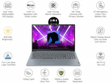 Lenevo 39.62 Centimeter (15.6) 15AMN8 (82XQ01WBIN) Full HD Anti Glare Display IdeaPad Slim 3 Gen 8 AMD Ryzen™ 5 40 Processor 8 GB/512 GB SSD/Integrated AMD Radeon Graphics/Windows 11 Home/MS Office Laptop (Arctic Grey)