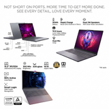 Lenevo 38.86 Centimeter (15.3) 15IRH10 (83K101M5IN) WUXGA IPS Anti Glare Display IdeaPad Slim 3 13th Generation Intel® Core™ i5-13420H Processor 16 GB/512 GB SSD/Intel Integrated UHD Graphics/Windows 11 Home/MS Office Thin and Light Laptop (Luna Grey)