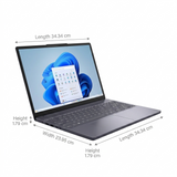 Lenevo 38.86 Centimeter (15.3) 15IRH10 (83K101M5IN) WUXGA IPS Anti Glare Display IdeaPad Slim 3 13th Generation Intel® Core™ i5-13420H Processor 16 GB/512 GB SSD/Intel Integrated UHD Graphics/Windows 11 Home/MS Office Thin and Light Laptop (Luna Grey)