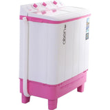 AISEN 7.0 kg A70SWT631-Pink Toughened Glass Semi Automatic Top Loading Washing Machine (Pink)
