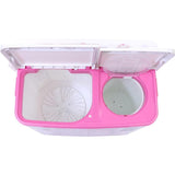 AISEN 7.0 kg A70SWT631-Pink Toughened Glass Semi Automatic Top Loading Washing Machine (Pink)