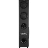AISEN 80 W A80UFB530 Bluetooth Wireless Microphone, Karaoke Compatible, Remote Control, Aux Support Tower Speaker (Black)