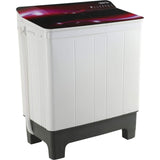 AISEN 8.50 kg A85SMT821-Red With Toughened Glass Semi Automatic Top Loading Washing Machine (Red)