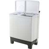 AISEN 8.50 kg A85SMT821-Red With Toughened Glass Semi Automatic Top Loading Washing Machine (Red)