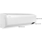Samsung 1.50 T AR18CY5APWKNNA/AR18CY5APWKXNA 5 Star Wind-Free Technology Convertible 5-in-1 Cooling Mode with Anti-bacterial Filter Inverter Split Air Conditioner (2023 Model, White)