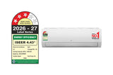 LG 1.5 Ton 3 Star AI Dual Inverter Split AC (2026 Model, AS-Q19PNXE / ASNQ19PNXE.ANLG, Copper Condenser, 6-in-1 Convertible, Gold Fin+, Viraat Mode, Diet Mode+, Auto Clean, HD Filter with Anti-Virus Protection, White)