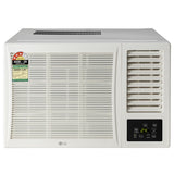 LG 1.5 Ton 3 Star Fixed Speed Window Air Conditioner (AW-C18WUXA.APLG, 100% Copper Condenser, Turbo Cooling Mode, HD Filter, Memory Restart, 2026 Model, White)