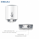 Bajaj 10.0 L Astor 10L (150967) 4 Star 2000 W Vertical Electric Storage Water Geyser (2024 Model, White)