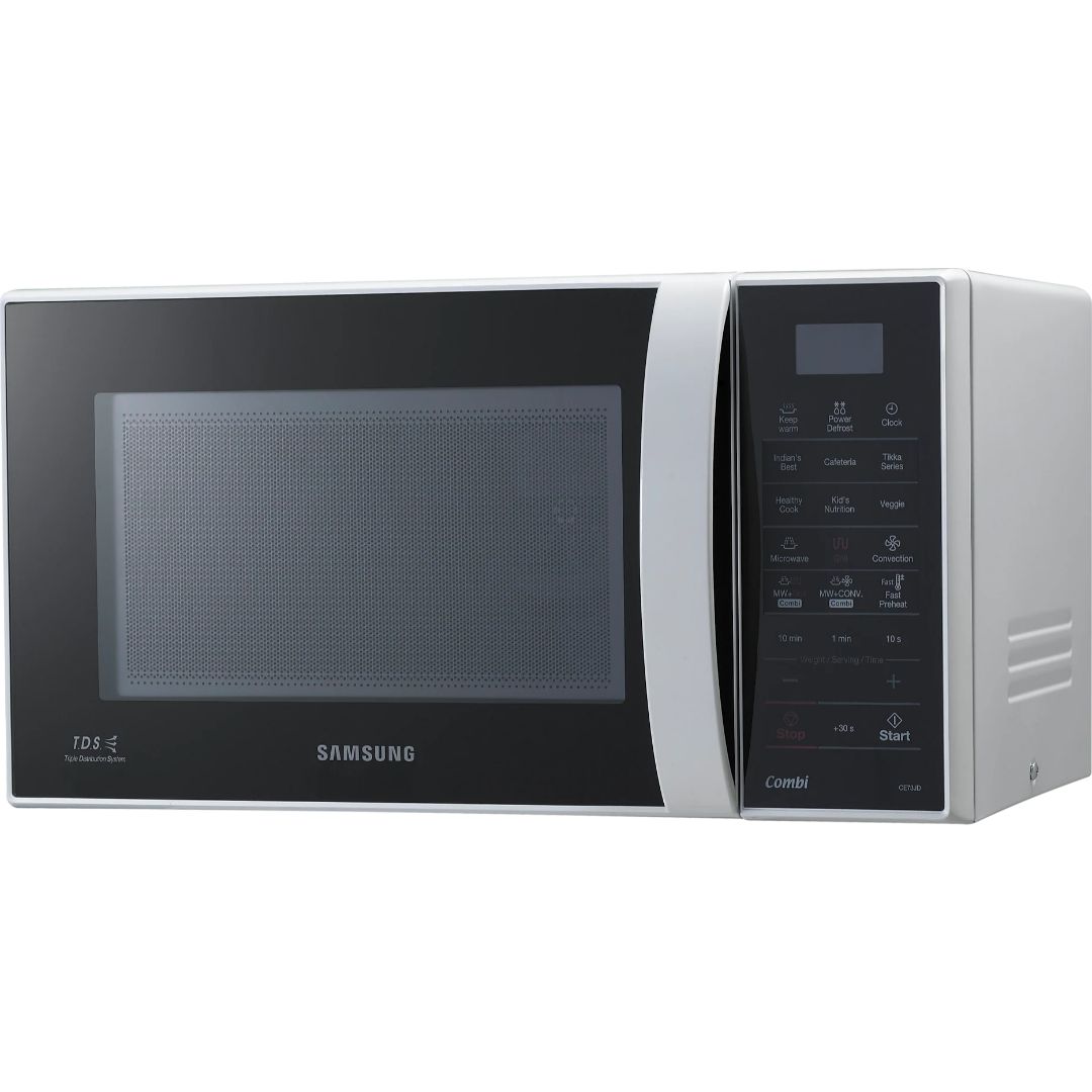 Samsung 21.0 L CE73JD1/XTL Ceramic Enamel Cavity Convection Microwave Oven (Black)