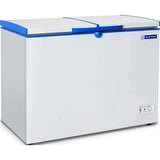 Bluestar 310.0 L CF330NEYW Direct Cooling Technology Frost Free Double Door Hard Top Chest Deep Freezer (White)
