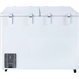 Bluestar 310.0 L CF330NEYW Direct Cooling Technology Frost Free Double Door Hard Top Chest Deep Freezer (White)