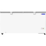 Bluestar 515.0 L CF575NPYW Convertible Direct Cooling Technology Frost Free Double Door Hard Top Chest Deep Freezer (White)