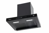 Sunflame 60 Centimeter CH CUPO 60 BK AC GC 1250 m³/hr Auto Clean with Motion Sensor Touch & Gesture Control Filterless Wall Mounted Chimney (Black)