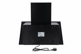 Sunflame 60 Centimeter CH CUPO 60 BK AC GC 1250 m³/hr Auto Clean with Motion Sensor Touch & Gesture Control Filterless Wall Mounted Chimney (Black)