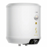 Haier 25.0 L ES25V-Regenta Cylindrical Series 5 Star 2200 W Shock Proof Incoloy 800SS Heating Element with RSC Technology Wall Mounting Vertical Storage Water Geyser (White)