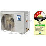 BlueStar 1.50 T FA318DNU 3 Star Turbo Mode, Sleep Mode with Dust Filter & Copper Condenser Fixed Speed Split Air Conditioners (White)