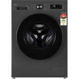 LG 9.0 Kg FHB1209Z4M.AMBQEIL 5 Star AI Direct Drive Technology Inverter ThinQ & Steam Smart Diagnosis with Wi-Fi Enabled Fully Automatic Front Loading Washing Machine (2024 Model, Middle Black)