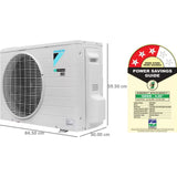 Daikin 1.50 T FTKY50UV16V3F/RKY50UV16V3F 3S 3 Star Dust Filter with Anti Bacteria Filter Self Diagnosis Copper Condenser Inverter Split Air Conditioner (White)