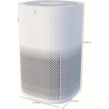 EUREKA FORBES 150 Surround 360° GAPDF150K10000 Air Intake Technology 3 Filters Air Purifier (White)
