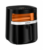 Haier 5.5 L GHCAFFKK150 Prolife Stellar Chef Digital 5.5L FP 1500W Digital Display Touch Control with Aero Crisp Technology & Auto Shut-Off Overheat Protection Air Fryer (Black)
