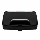 Havells 4 Slice GHCSTESK090 Big Fill Hexo Grill Sandwich Maker 900W Non-Stick Coated Grill Plates Light Indicator Grill+Toast Sandwich Toaster (Black)