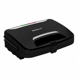 Havells 4 Slice GHCSTESK090 Big Fill Hexo Grill Sandwich Maker 900W Non-Stick Coated Grill Plates Light Indicator Grill+Toast Sandwich Toaster (Black)